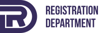 REGISTRATION DEPARTMENT