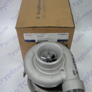 Турбина Borgwarner 316756 для Mercedes Actros OM501LA 428 л.с.