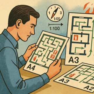 Разработка планов эвакуации и масштабирование — компания ГОСТПЛАН, Москва